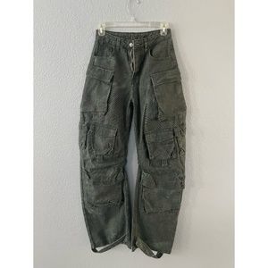 Green Cargo Pants